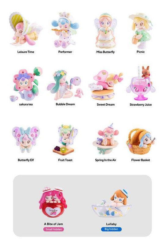 AAMY PICNIC WITH BUTTERFLY SERIES BLIND BOX blind boxes AAMY x Finding Unicorn