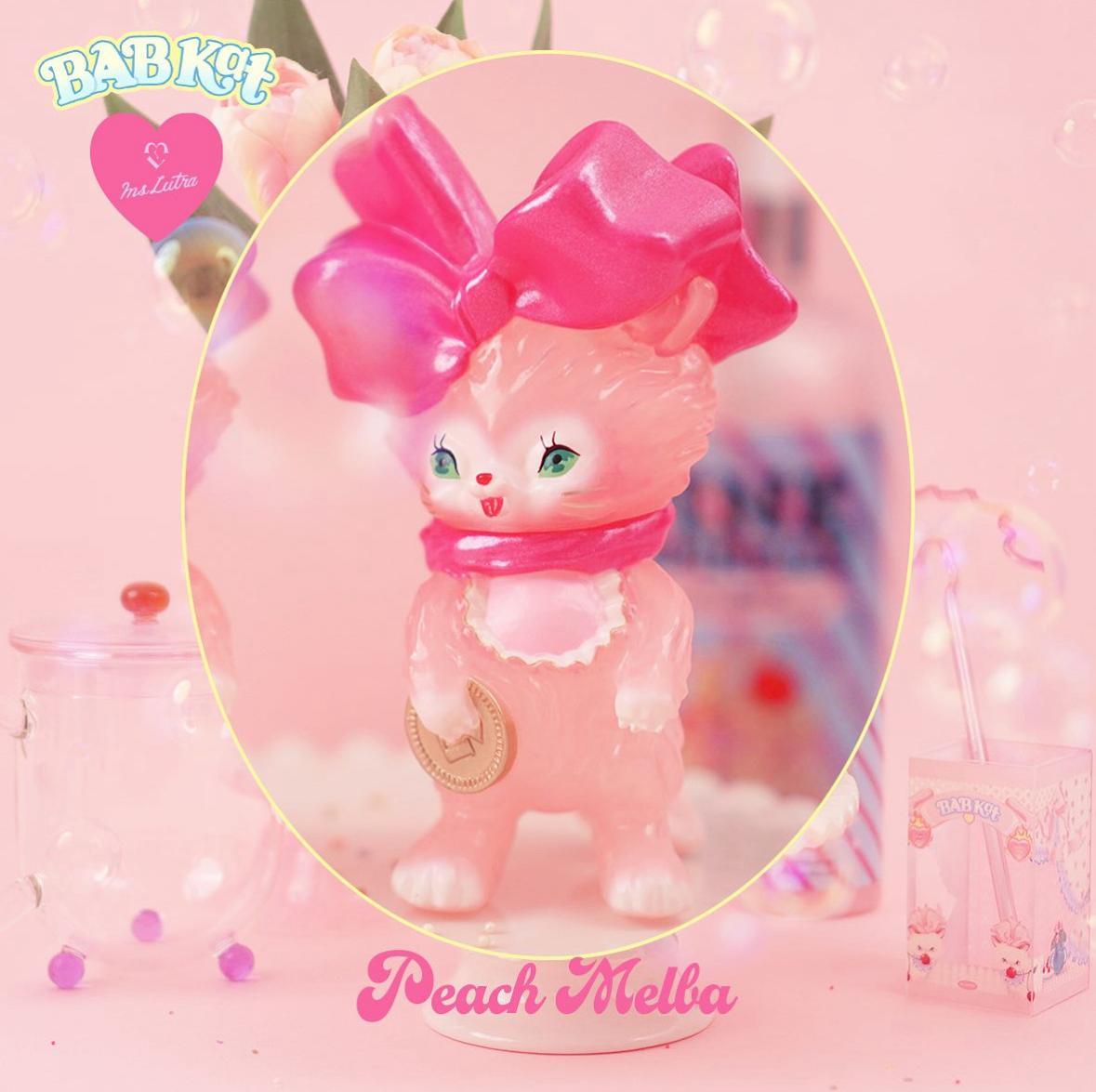 Peach Melba BAB Kat by Ms LUTRA Sofubi Ms Lutra