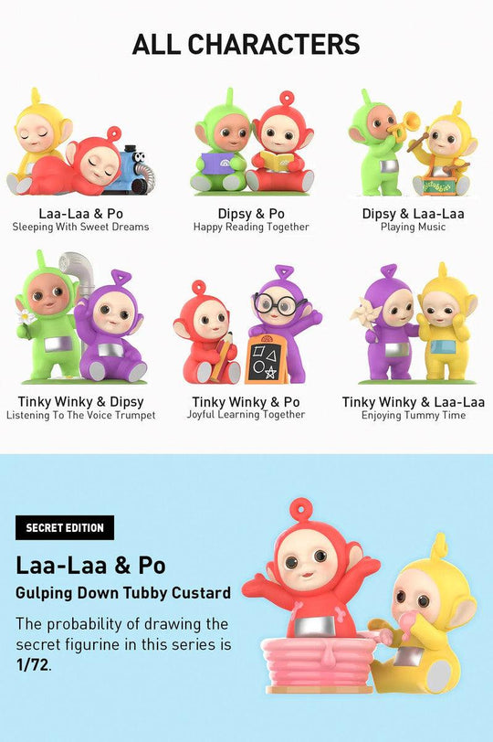 Teletubbies Companion Series Blind Box blind boxes POP MART