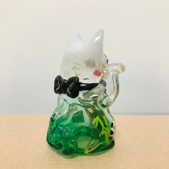 Bamboo Lucky Cat by Genkosha Sofubi 幻狐舍 genkosha