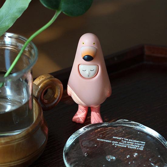 CBB Theater Flamingo by Circus Boy Band x Xinghui Creations Designer Art Toy Raccoon Factory x Xinghui Creations