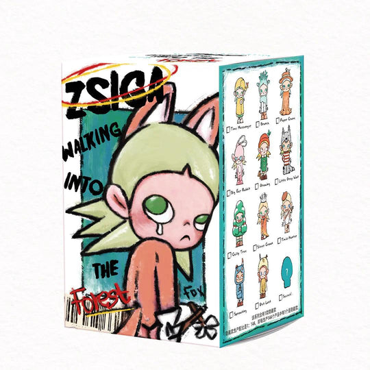 Zsiga Walking Into the Forest Blind Box Series blind boxes POP MART x PDC x ZSIGA