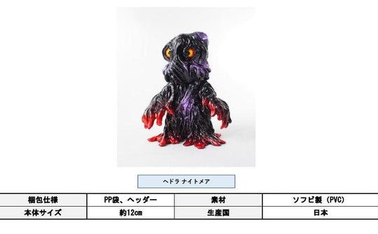 CCP Middle Size Series Godzilla Hedorah Nightmare Sofubi CCP