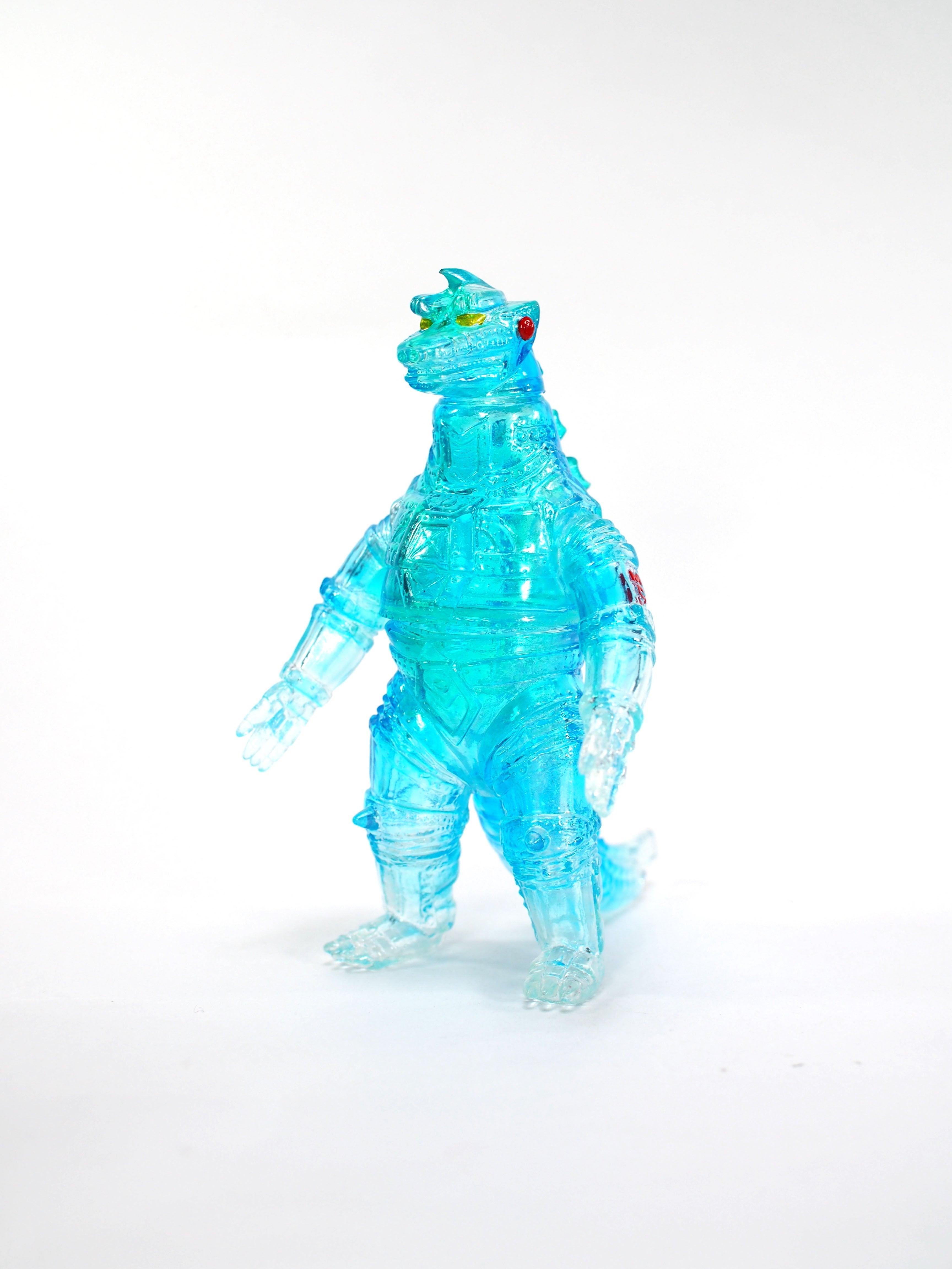 CCP Middle Size Series Mechagodzilla Clear Blue Sofubi CCP