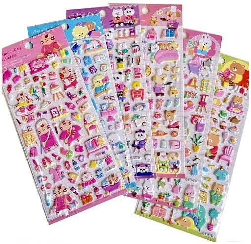 ANIMAL HOME ASSORTED STICKERS Stickers BCmini