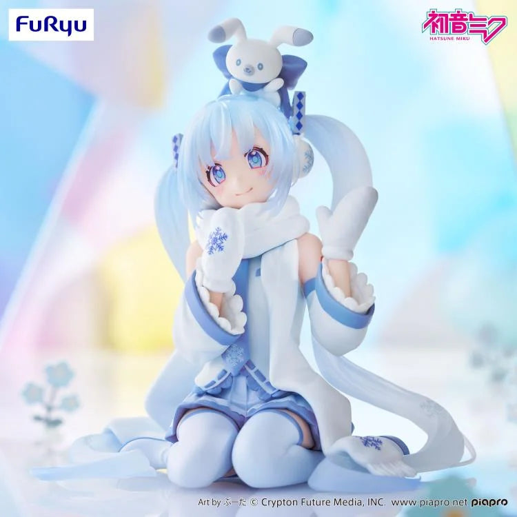 Hatsune Miku Noodle Stopper Figure - SNOW MIKU Sky Town 10th ver. Art toy FuRyu
