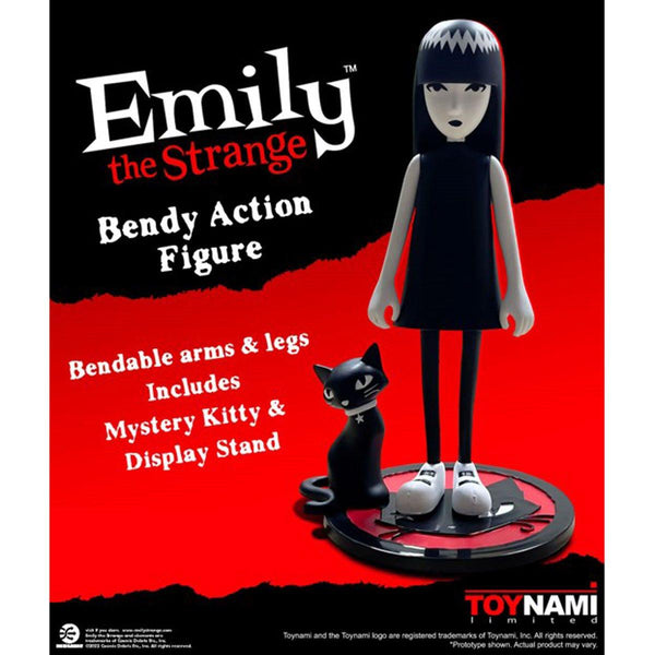 Emily the Strange 6-Inch Action Figure - Bubble Wrapp Toys