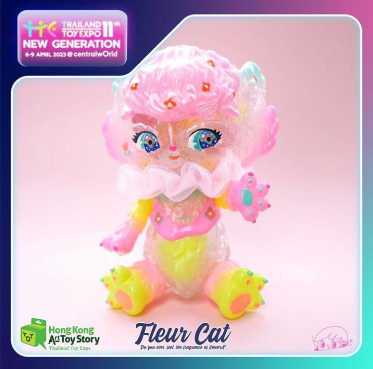 Fleur Cat by Miloza Ma Sofubi Miloza Ma