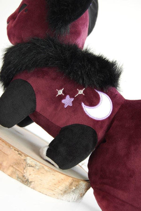 Floral Frolic Dawnsing Night Purple Fox Plush Plush Floral Frolic