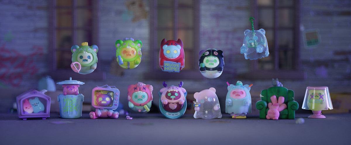 Ghost Bear House Series Blind Box blind boxes Shin Woojung x F.UN