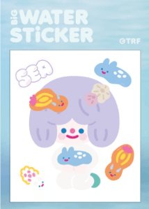 Happy Sea Underwater Rico Big Water Sticker - Bubble Wrapp Toys