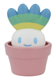 Hakasai-Kun Pastel Peach Pot by Saki Takita Sofubi FEWMANY