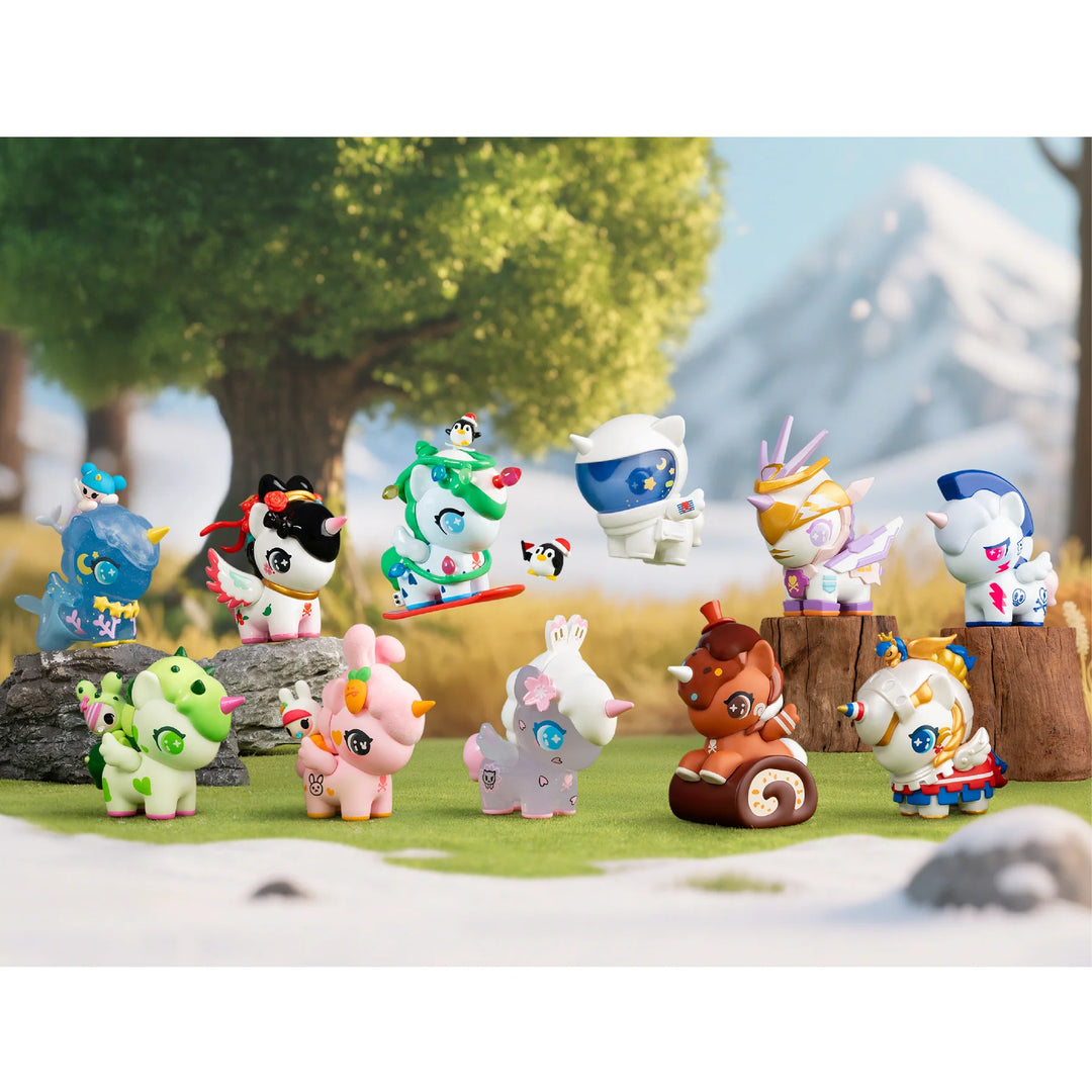 TNT x TKDK Chibi Style Unicorno Seasons in Bloom Series - Preoder Blind Box TNT x TKDK