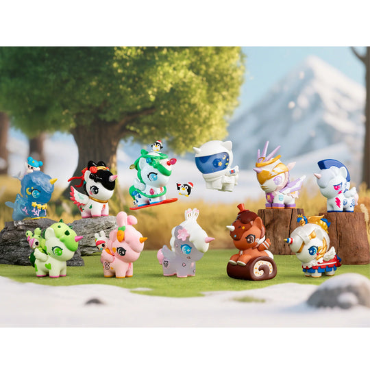 TNT x TKDK Chibi Style Unicorno Seasons in Bloom Series Blind Box TNT x TKDK