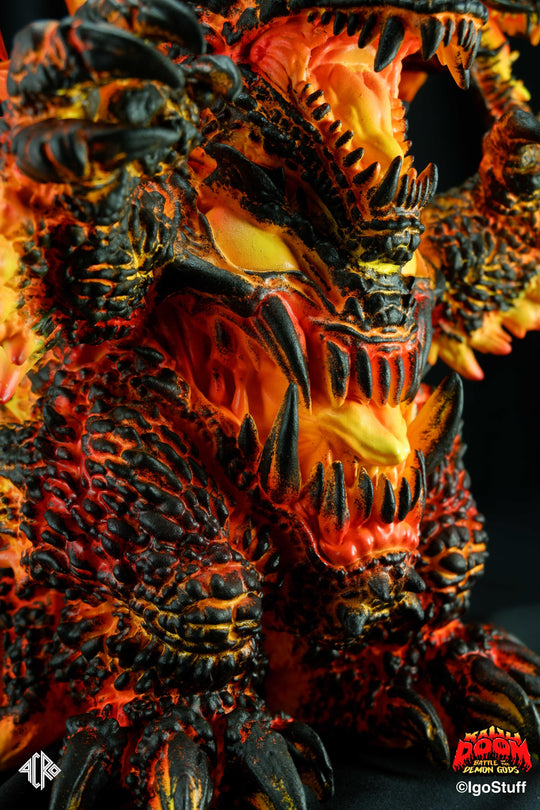 KAIJU DOOM: LIZARD DEMON Battle of the Demon Gods! Sofubi ACRO