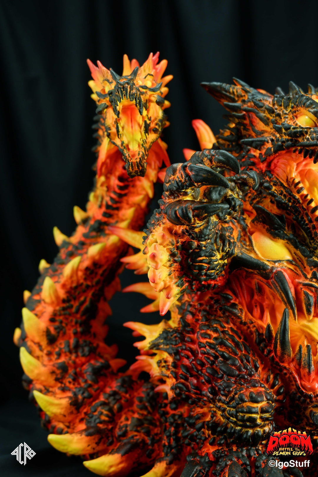 KAIJU DOOM: LIZARD DEMON Battle of the Demon Gods! Sofubi ACRO