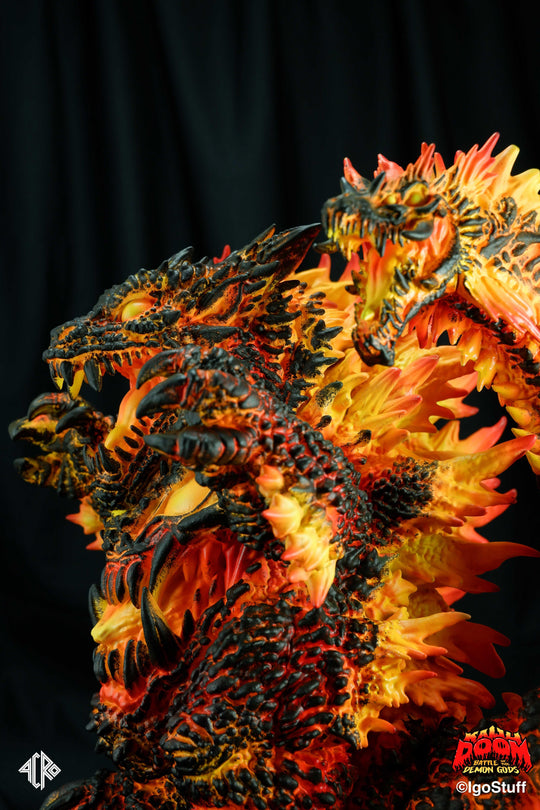KAIJU DOOM: LIZARD DEMON Battle of the Demon Gods! Sofubi ACRO