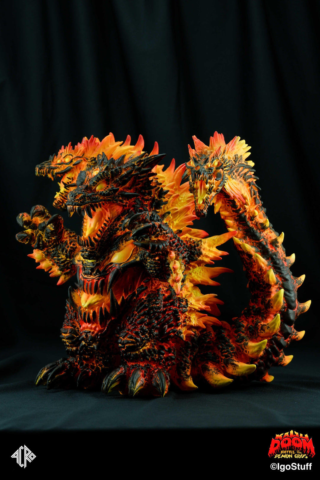 KAIJU DOOM: LIZARD DEMON Battle of the Demon Gods! Sofubi ACRO