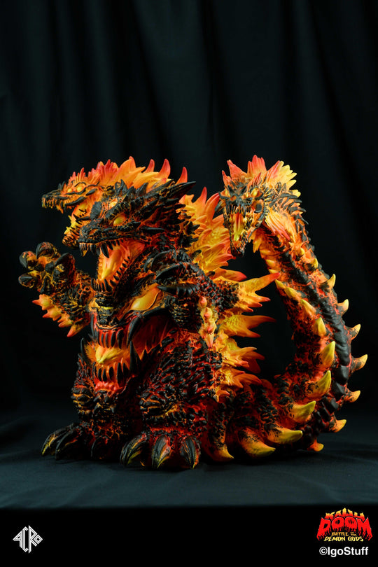 KAIJU DOOM: LIZARD DEMON Battle of the Demon Gods! Sofubi ACRO