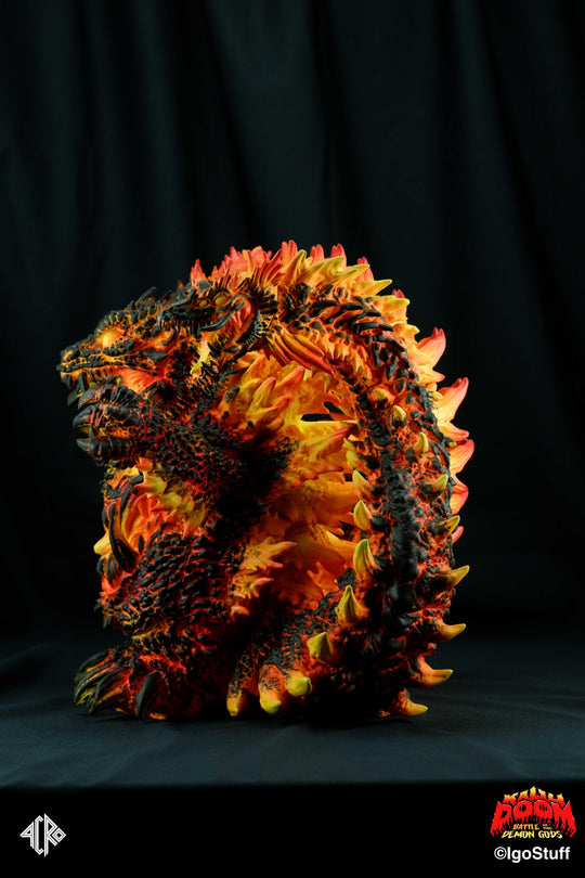 KAIJU DOOM: LIZARD DEMON Battle of the Demon Gods! Sofubi ACRO