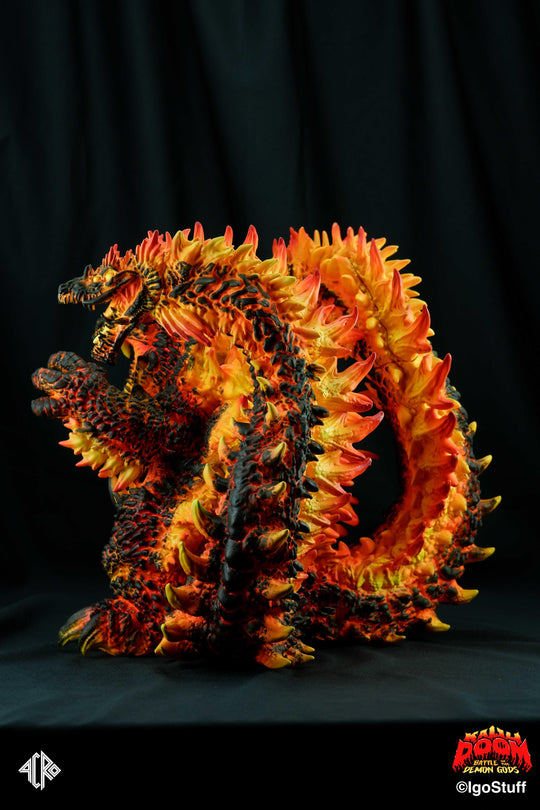 KAIJU DOOM: LIZARD DEMON Battle of the Demon Gods! Sofubi ACRO