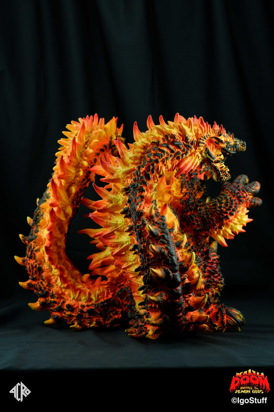 KAIJU DOOM: LIZARD DEMON Battle of the Demon Gods! Sofubi ACRO