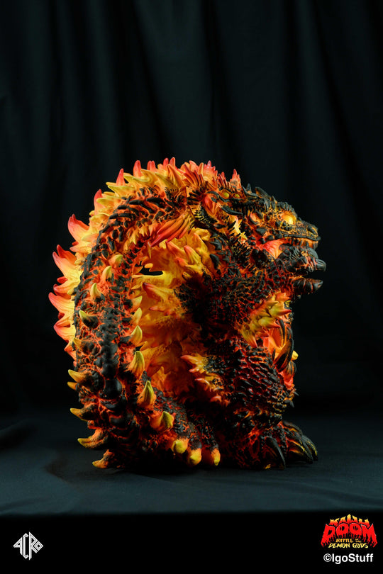 KAIJU DOOM: LIZARD DEMON Battle of the Demon Gods! Sofubi ACRO