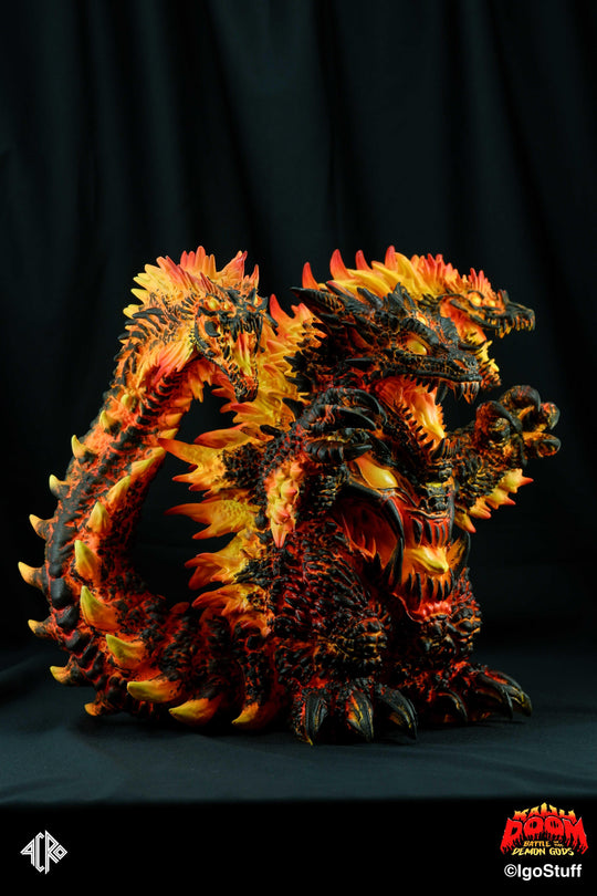 KAIJU DOOM: LIZARD DEMON Battle of the Demon Gods! Sofubi ACRO