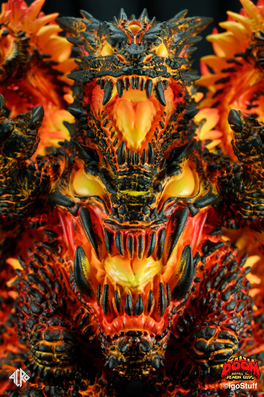 KAIJU DOOM: LIZARD DEMON Battle of the Demon Gods! Sofubi ACRO