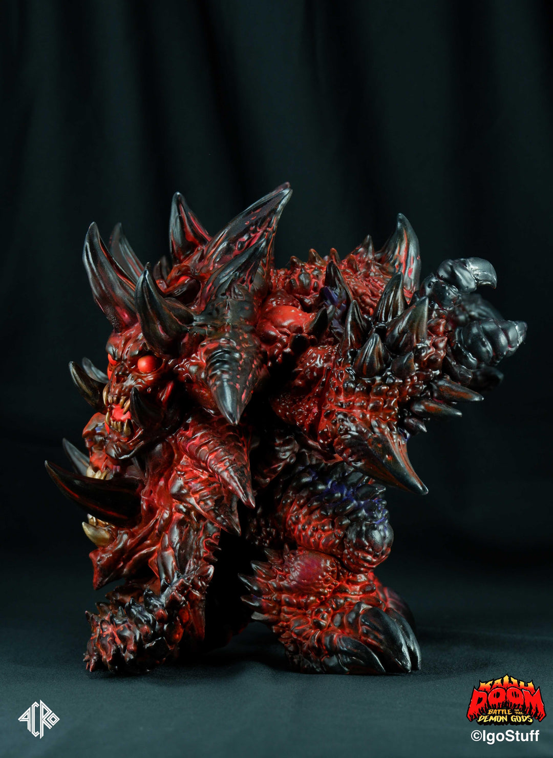 KAIJU DOOM: TURTLE DEMON Battle of the Demon Gods! Sofubi ACRO