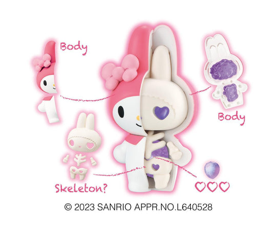 Kaitai Puzzle Fantasy Sanrio Characters Fancy Purple Mix Blind Box BANDAI NAMCO x Sanrio