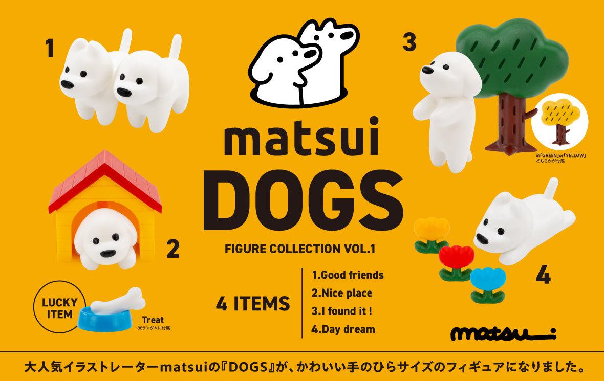 matsui DOGS Figure Collection Vol.1 BOX - Preorder Blind Box Kenelephant