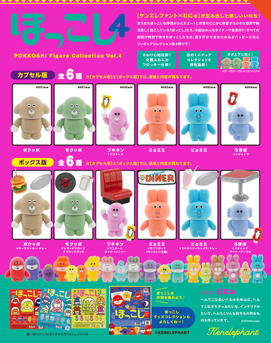 Pokkoshi Figure Collection 4th Edition - Preorder Blind Box Kenelephant