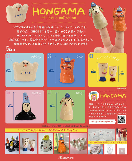 HONGAMA Miniature Collection - Preorder Blind Box Kenelephant