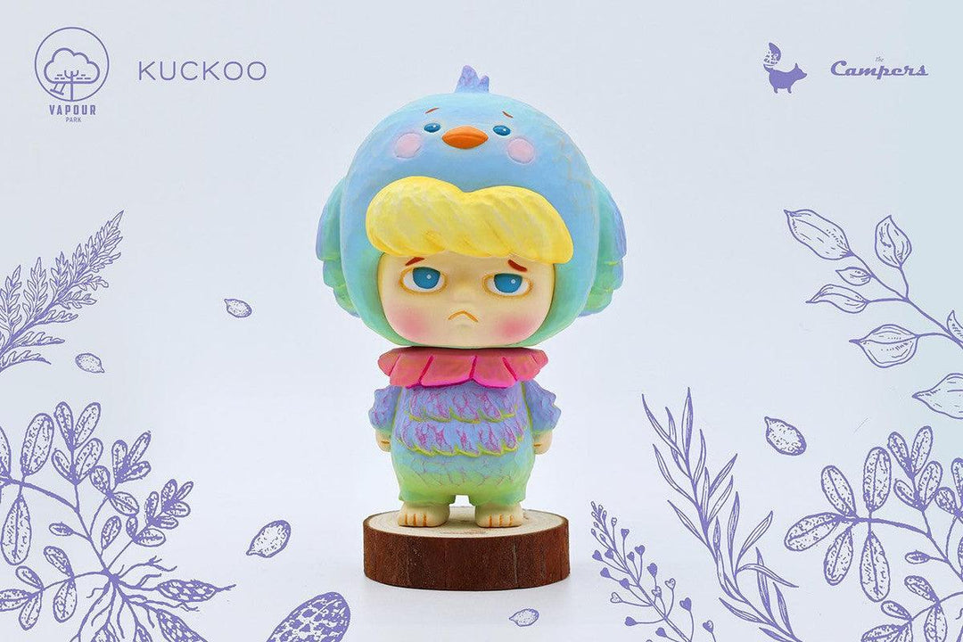 Kuckoo Blue Bird from The Campers by Vapour Park Designer Art Toy OKluna