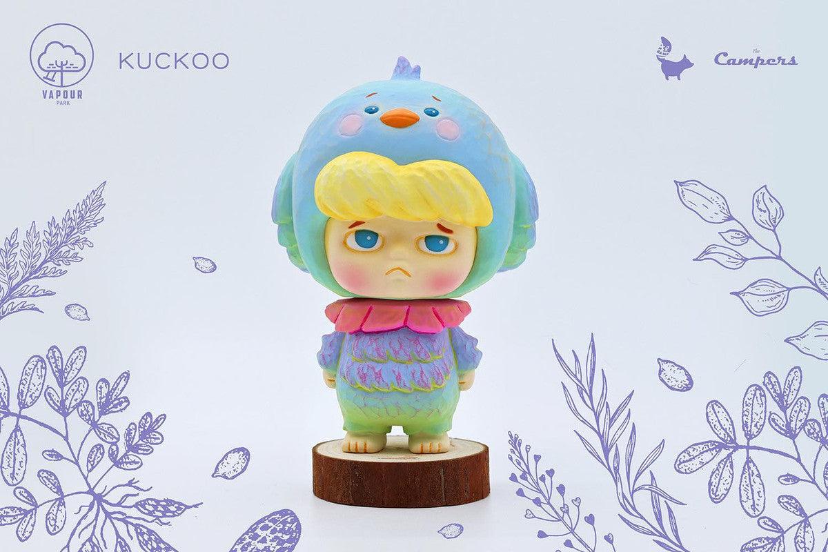Kuckoo Blue Bird from The Campers by Vapour Park Designer Art Toy OKluna