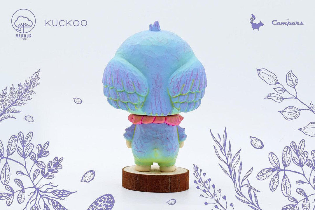 Kuckoo Blue Bird from The Campers by Vapour Park Designer Art Toy OKluna