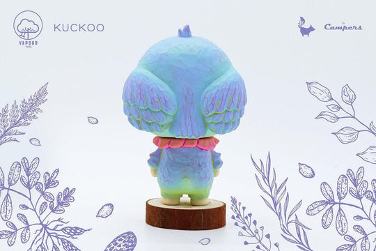 Kuckoo Blue Bird from The Campers by Vapour Park Designer Art Toy OKluna