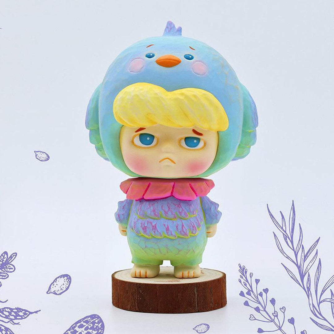 Kuckoo Blue Bird from The Campers by Vapour Park Designer Art Toy OKluna