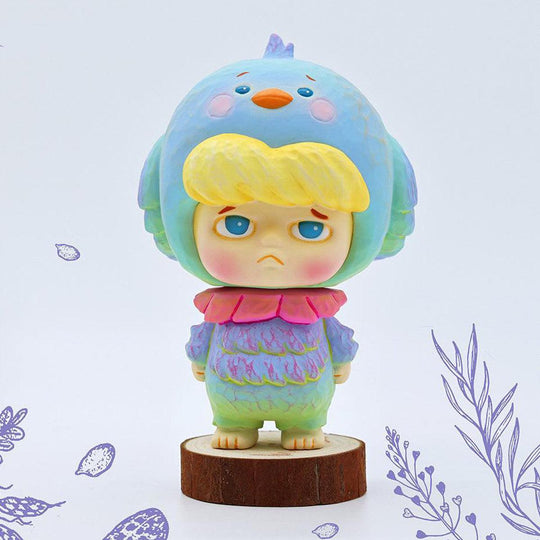 Kuckoo Blue Bird from The Campers by Vapour Park Designer Art Toy OKluna