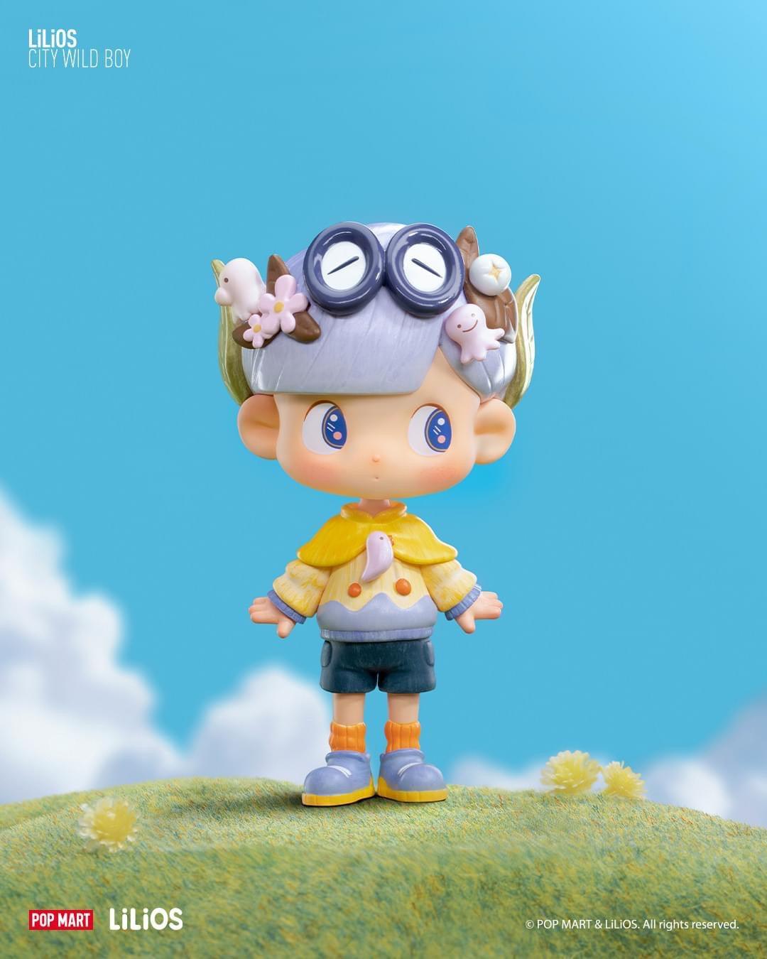 Lilios City Wild Boy Blind Box Series blind boxes POP MART x Silent Trick x Mspring