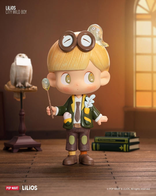 Lilios City Wild Boy Blind Box Series blind boxes POP MART x Silent Trick x Mspring