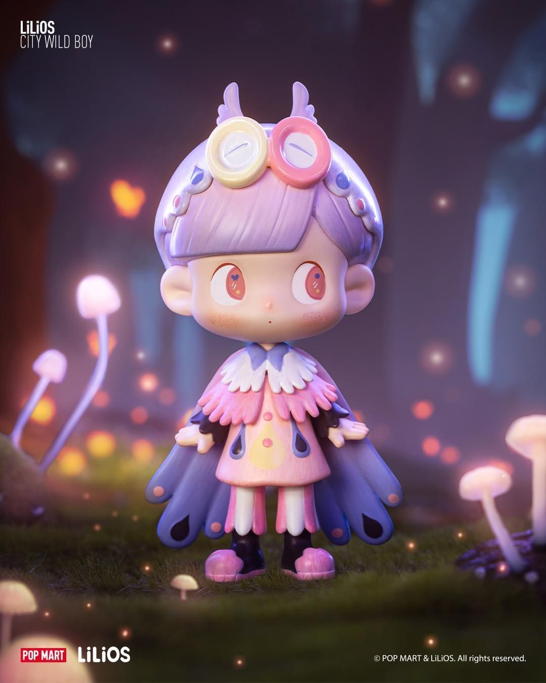 Lilios City Wild Boy Blind Box Series blind boxes POP MART x Silent Trick x Mspring