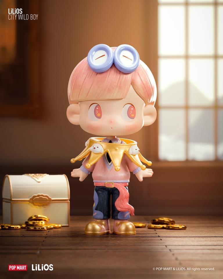 Lilios City Wild Boy Blind Box Series blind boxes POP MART x Silent Trick x Mspring