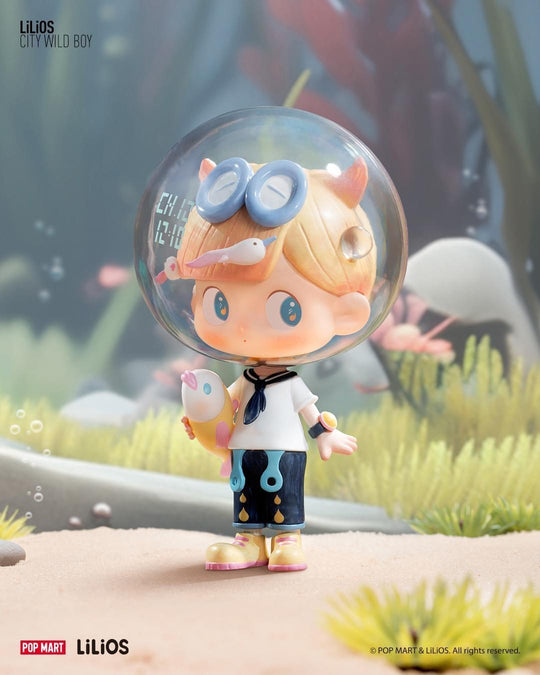 Lilios City Wild Boy Blind Box Series blind boxes POP MART x Silent Trick x Mspring