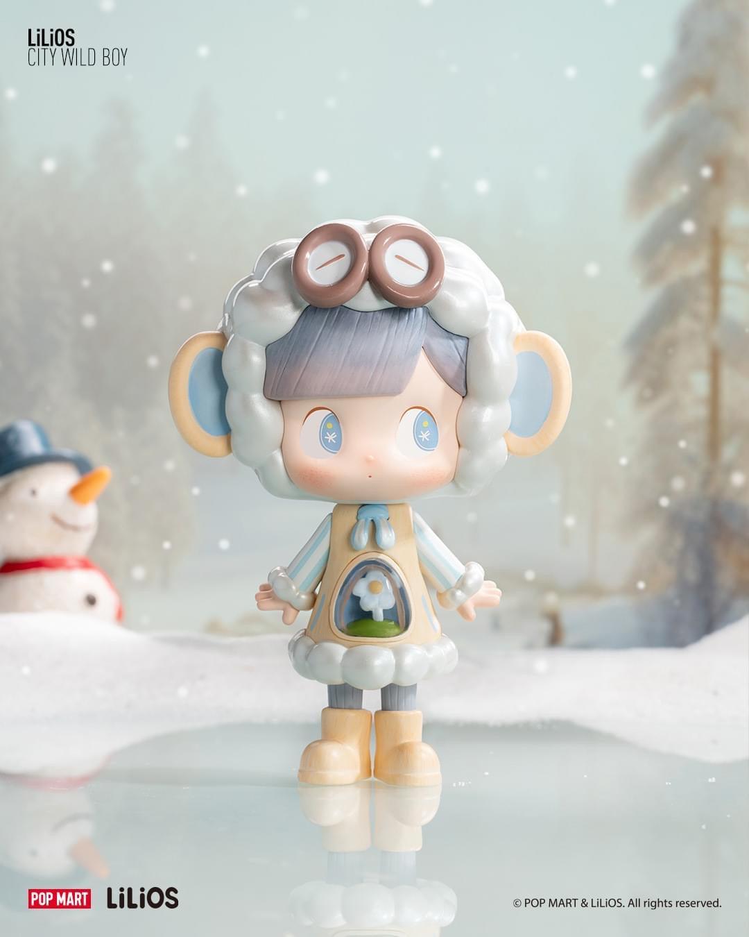 Lilios City Wild Boy Blind Box Series blind boxes POP MART x Silent Trick x Mspring