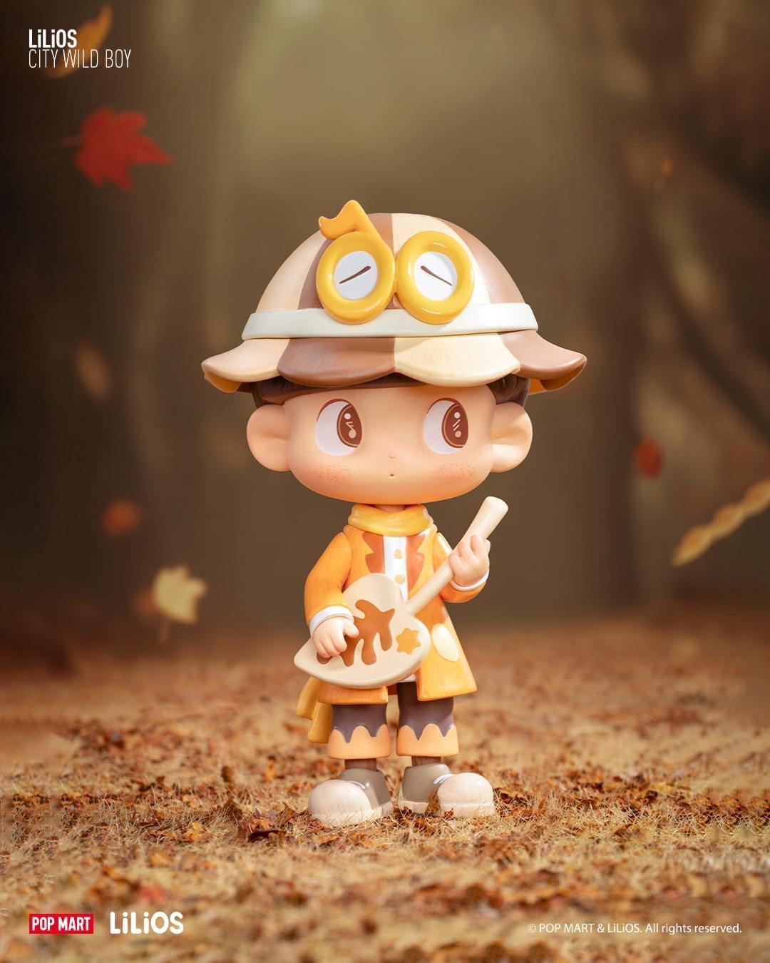 Lilios City Wild Boy Blind Box Series blind boxes POP MART x Silent Trick x Mspring