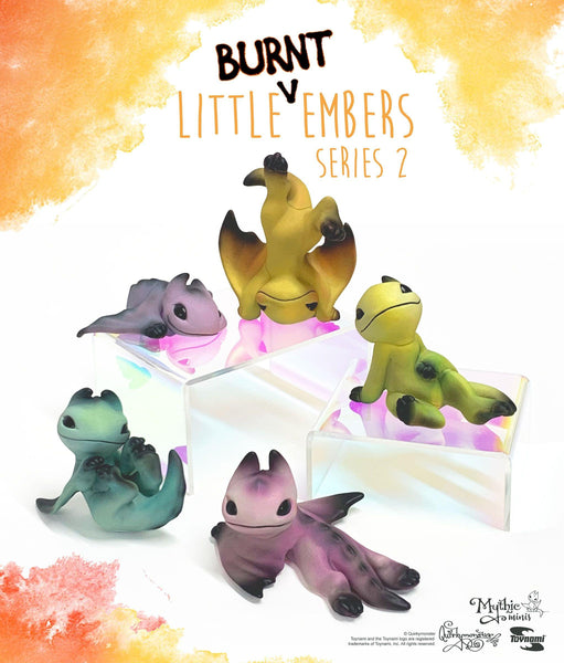 Little Burnt Embers Series 2 Blind Box by Miyo Nakamura x Toynami - Preorder - Bubble Wrapp Toys