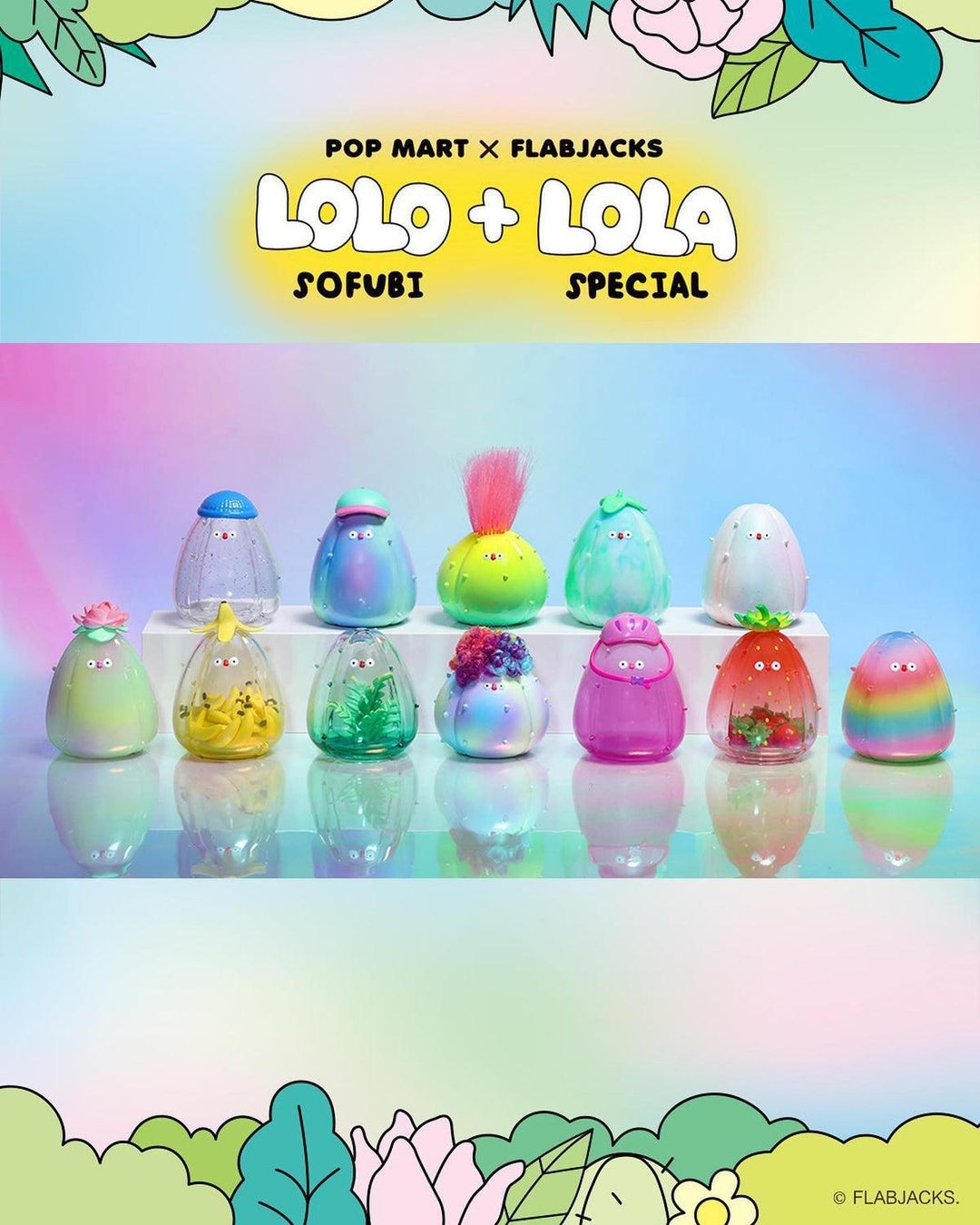Magical Natural LOLO + LOLA Blind Box Series Blind Box POP MART