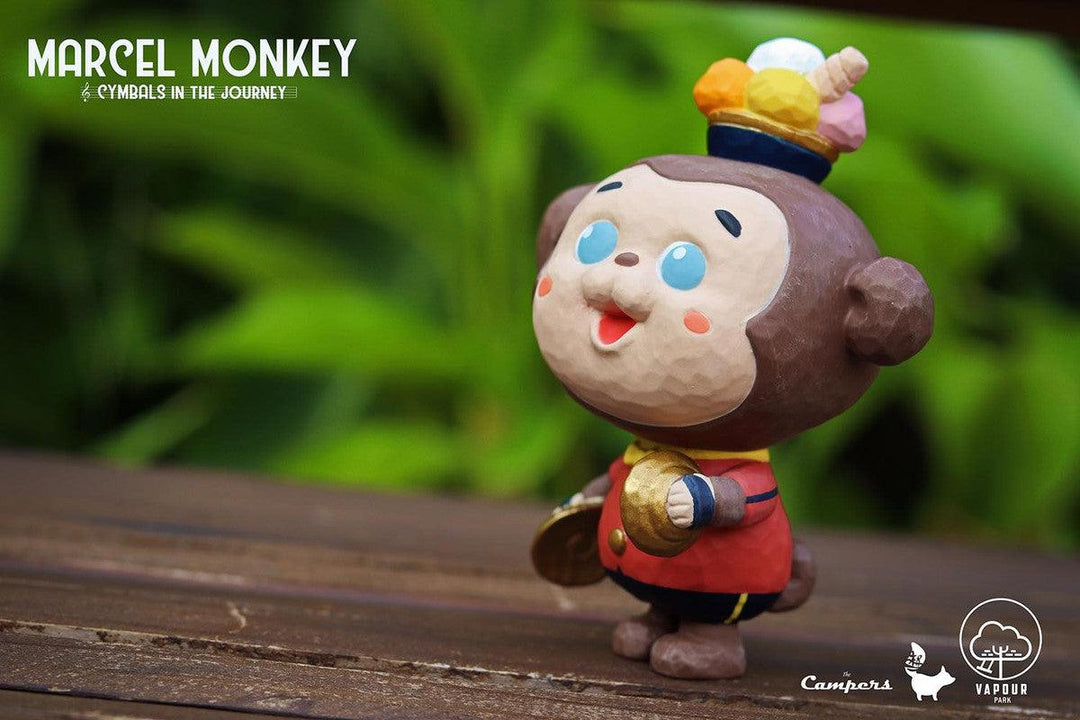 Marcel Monkey - Cymbals in The Journey from The Campers by Vapour Park Designer Art Toy Vapour Park x thinkingues